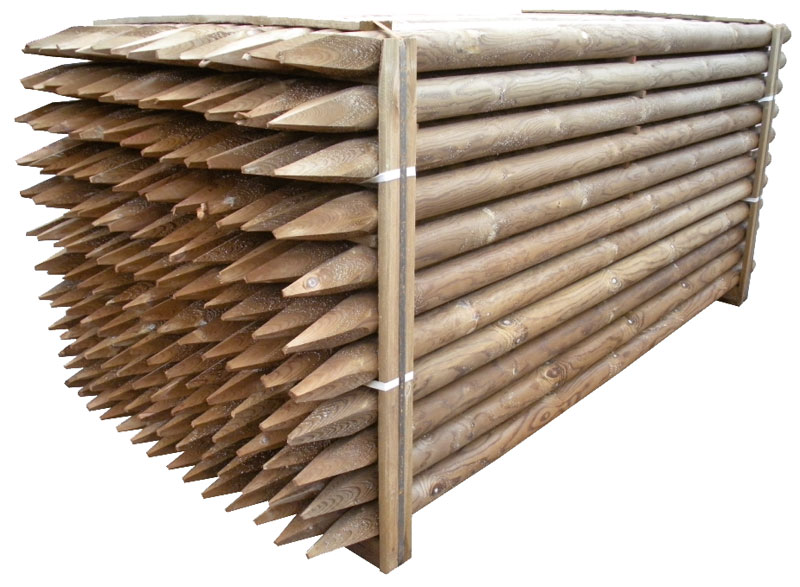 Piquet ø 60 mm BOIS PLUS Magasin ~ Piquets De Cloture Bois Piquet ø 60 mm BOIS PLUS Magasin ~ Piquets De Cloture Bois