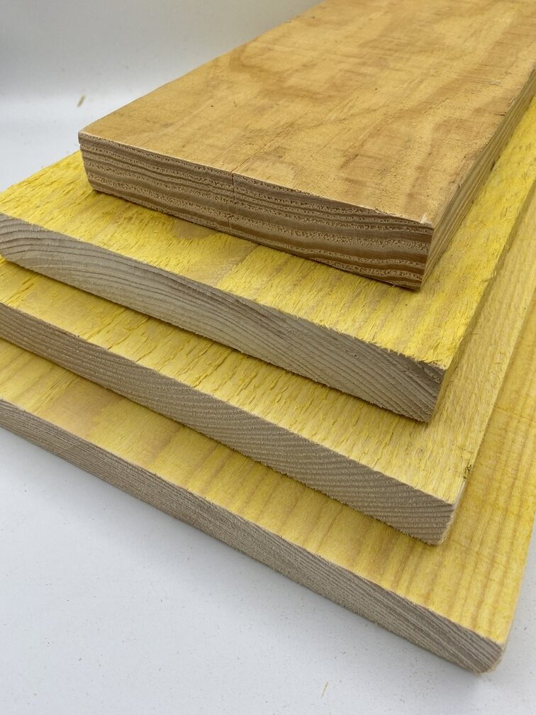 Planche Brut 25 x 250 mm Traité Classe 2 - BOIS PLUS