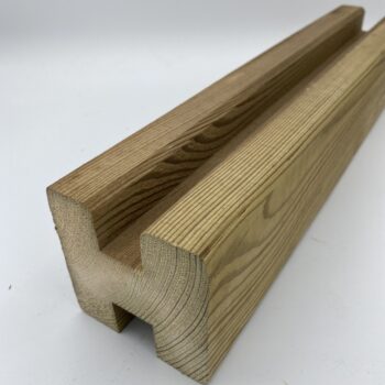 poteau rainuré Bois Plus