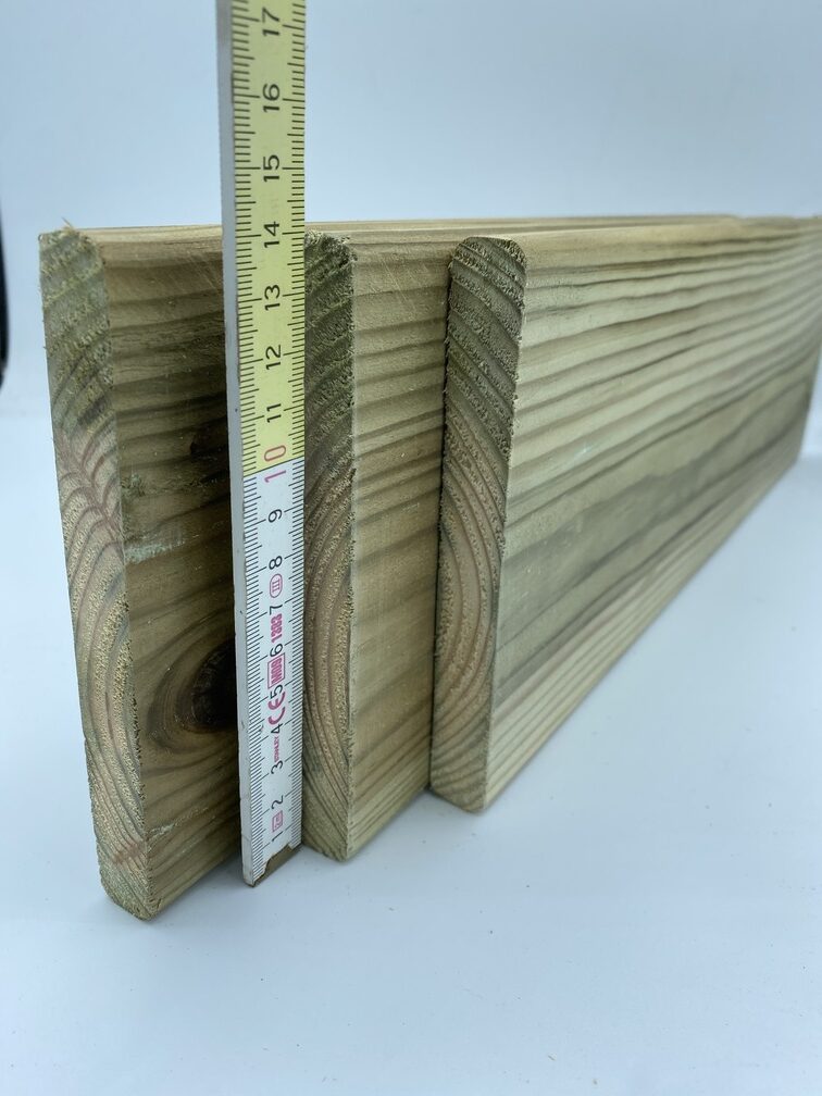 Planche Raboté 18 x 140 mm Traité 4 - BOIS PLUS Magasin