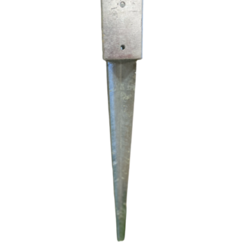 Pied de poteau à Enfoncer 90 x 90 mm Galva