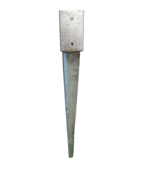 Enfonceur De Pied De Poteau De Jardin - 69 X 170 Mm, Pour Fixer Poteaux Dans Sol Végétal